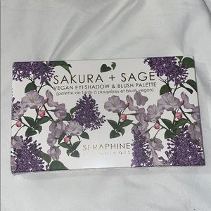 Sakura + Sage vegan eyeshadow & blush palette
